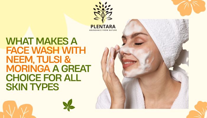 Face Wash With Neem, Tulsi & Moringa