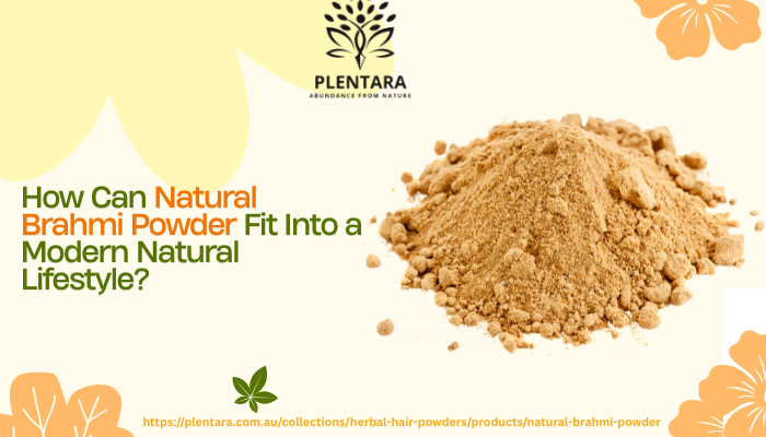 How Can Natural Brahmi Powder Fit Into a Modern Natural Lifestyle?