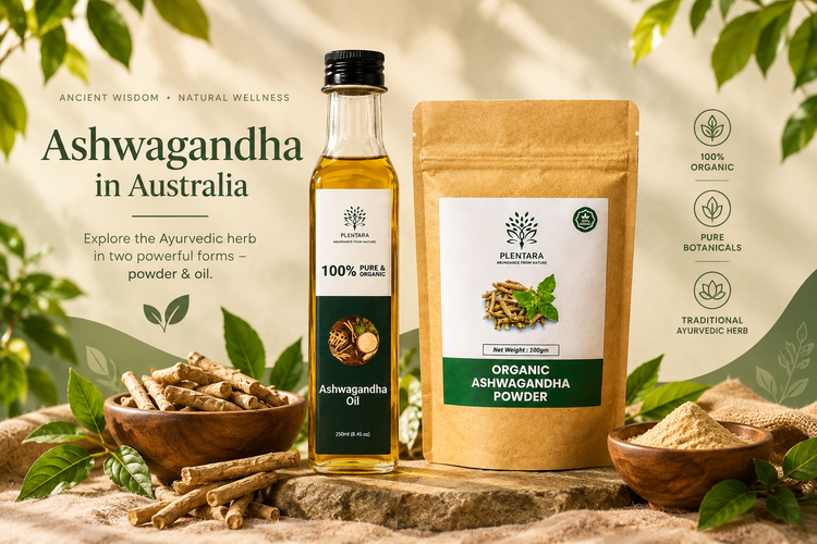 ashwagandha powder-oil australia | plentara