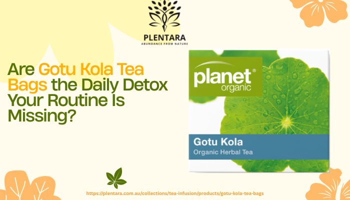 Are Gotu Kola Tea Bags the Daily Detox Your Routine Is Missing?