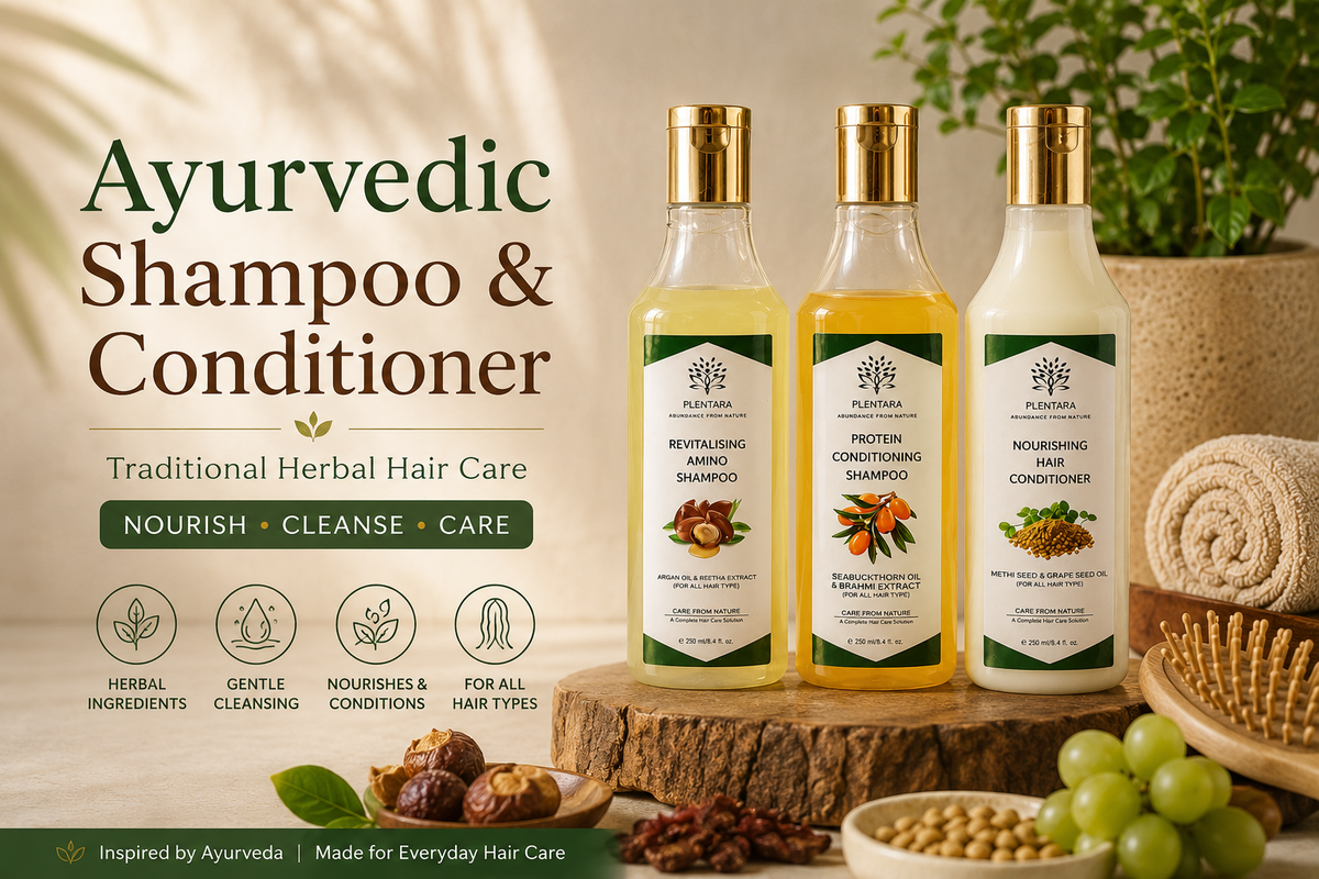 Ayurvedic Shampoo and Conditioner: Benefits, Ingredients & How to Use Them