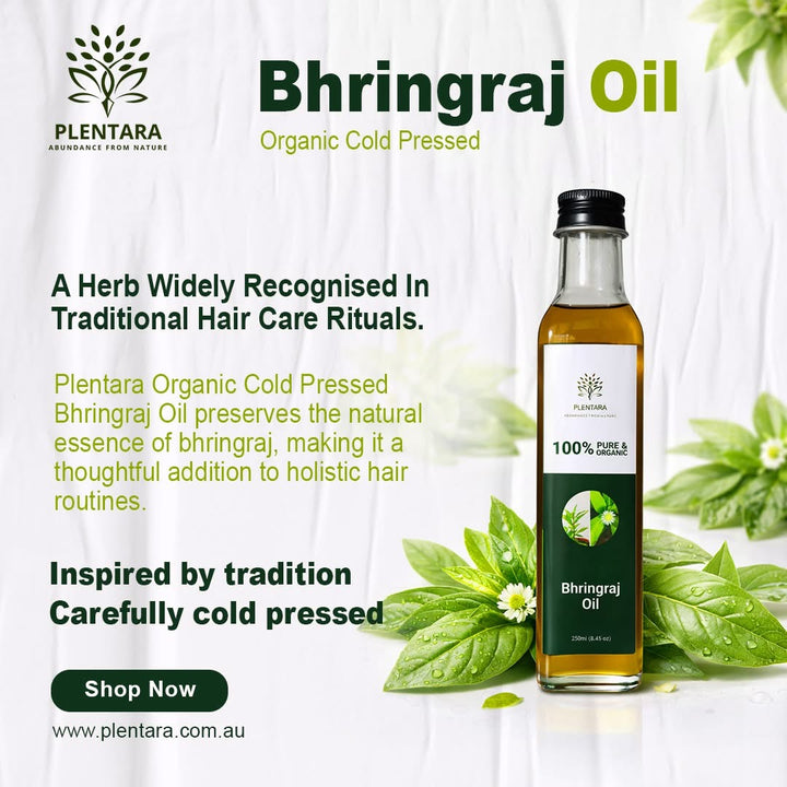 Bhringraj Oil - Organic Cold Pressed
