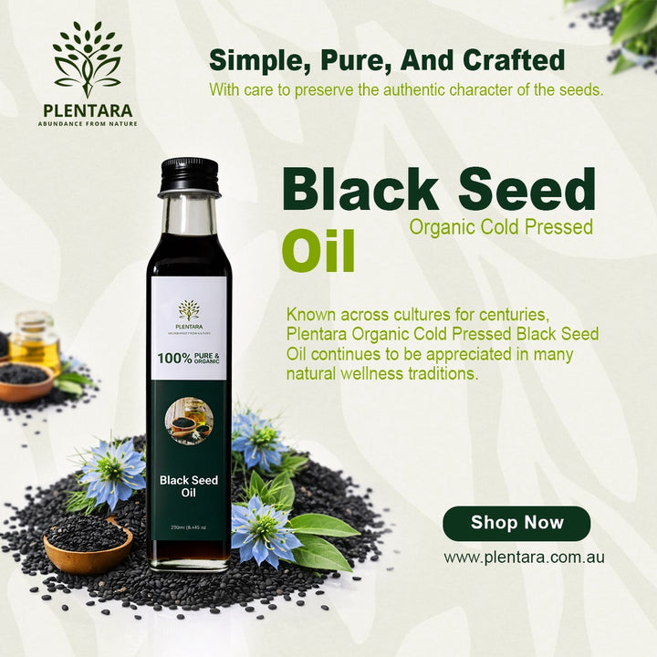 Black Seed Oil - Organic Cold Pressed