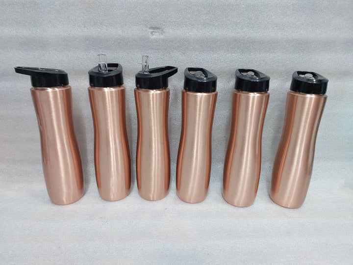 Curved copper sipper 900ml