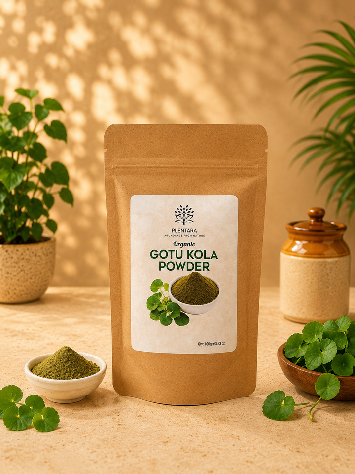 Gotukola Powder Organic – Ayurvedic Brain & Skin Herb 100g