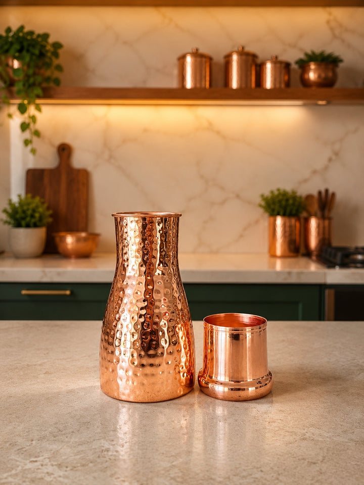 Hammered Copper Carafe 1000mlj