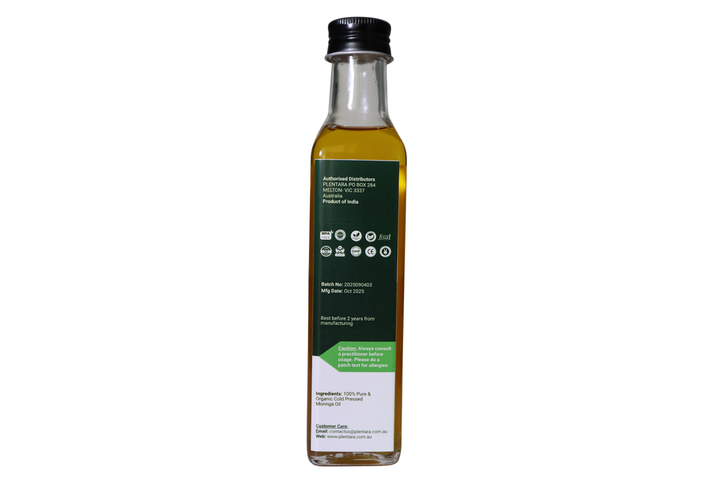 Moringa Oil Back
