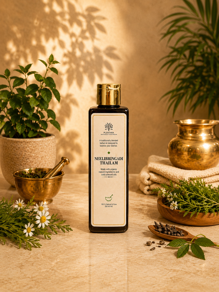 Neelibringadi Thailam Organic – Ayurvedic Hair Oil