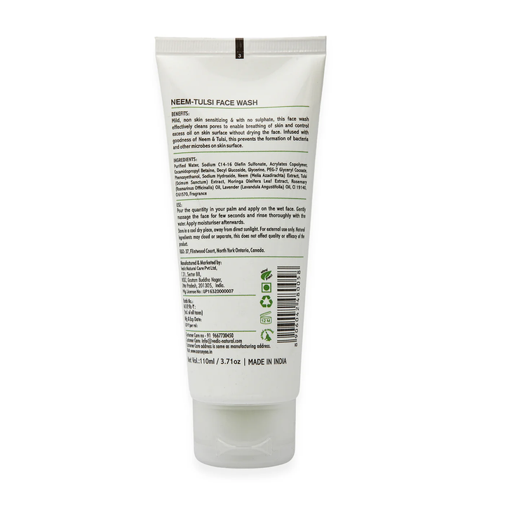 Face Wash With Neem, Tulsi & Moringa