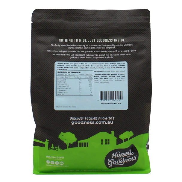 Organic Brazil Nuts 1kg