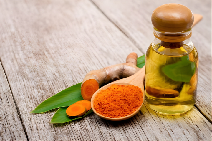 Turmeric Oil - Organic Cold Pressed 15 ml Glass Bottle