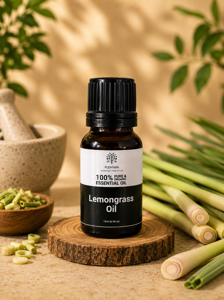 Lemongrass Oil - Organic Cold Pressed Oil